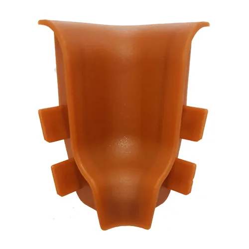 Laminat Süpürgelik Köşe Aparatı 4 cm - 6 cm  03- KOYUKAHVE